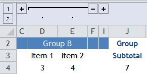 Excel Tips - SUM visible columns 9