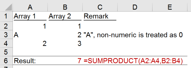 Excel Tips - SUMPRODUCT basic (Error1)