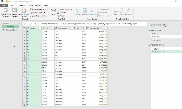 Excel Tip - Price Book with PQ5.0